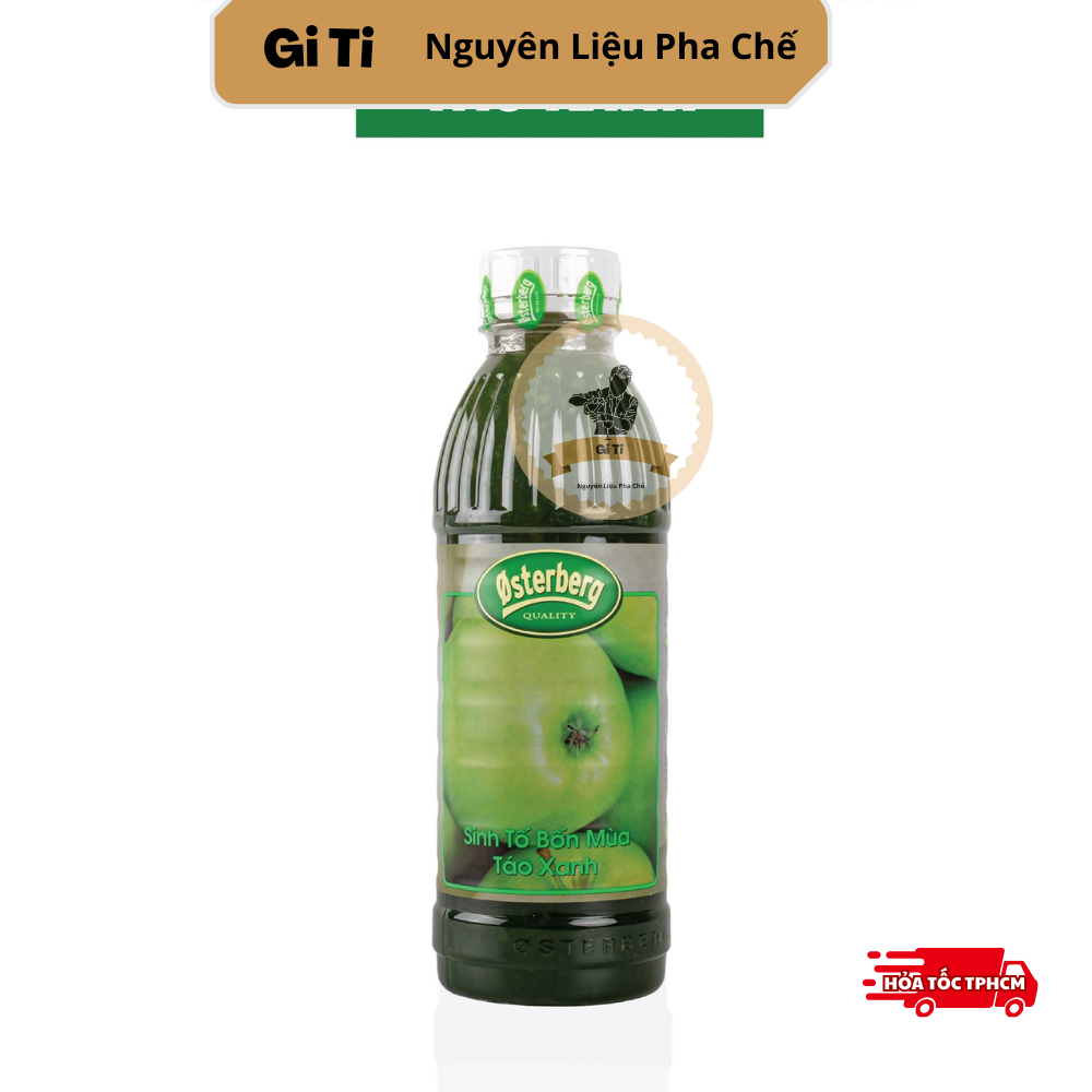 Sinh tố táo xanh osterberg 1l | mứt | puree