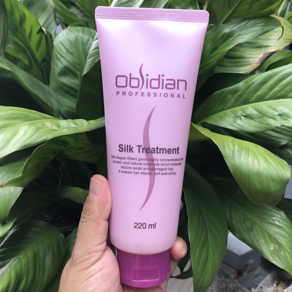 Hấp dầu lạnh siêu mượt Obsidian Silk 220ml