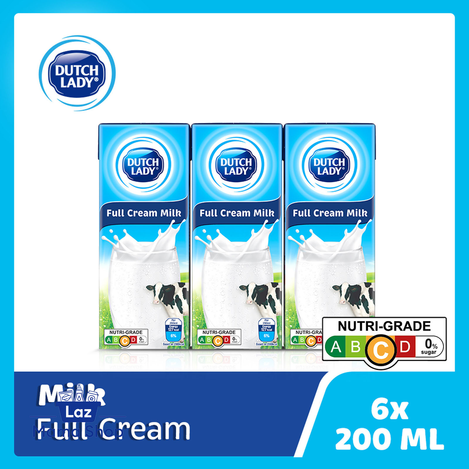 Dutch Lady UHT Full Cream Milk (Laz Mama Shop) Lazada Singapore