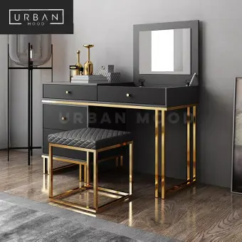 Pre Order Dwell Contemporary Flip Top Vanity Table Lazada Singapore Contemporary Flip Top Vanity Table