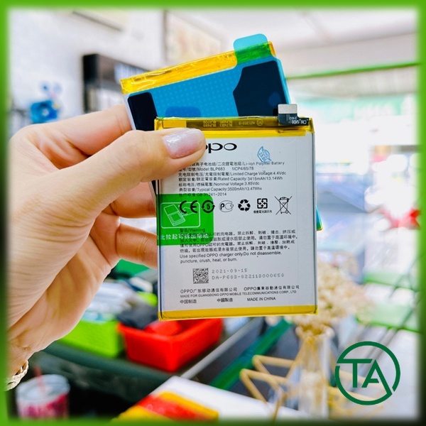Pin oppo f9 / blp683 bản xách tay hàng như hình.
