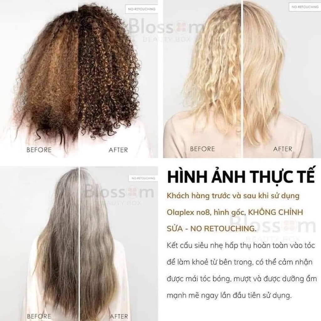 Set Sephora Chăm Sóc Tóc Olaplex 30ml No.3 + No.8 -  Serum dưỡng tóc No.9 20ml