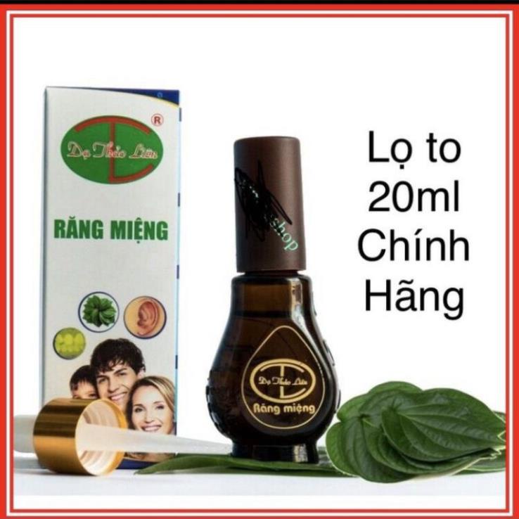 Tinh dầu Răng Miệng Dạ Thảo Liên Chai To 20ml - Chăm Sóc Răng Miệng (GIÁ SỈ)