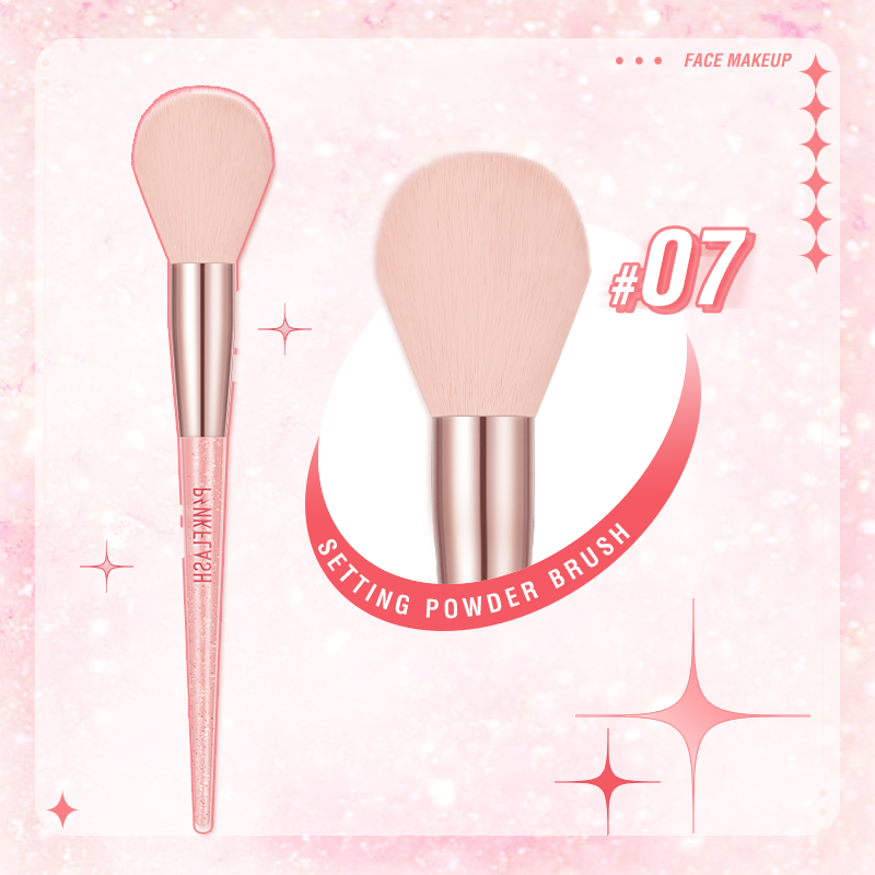 PINKFLASH 5PCS Fairy Wand Makeup Brush Set Beauty Brush Makeup Tool Multi-use