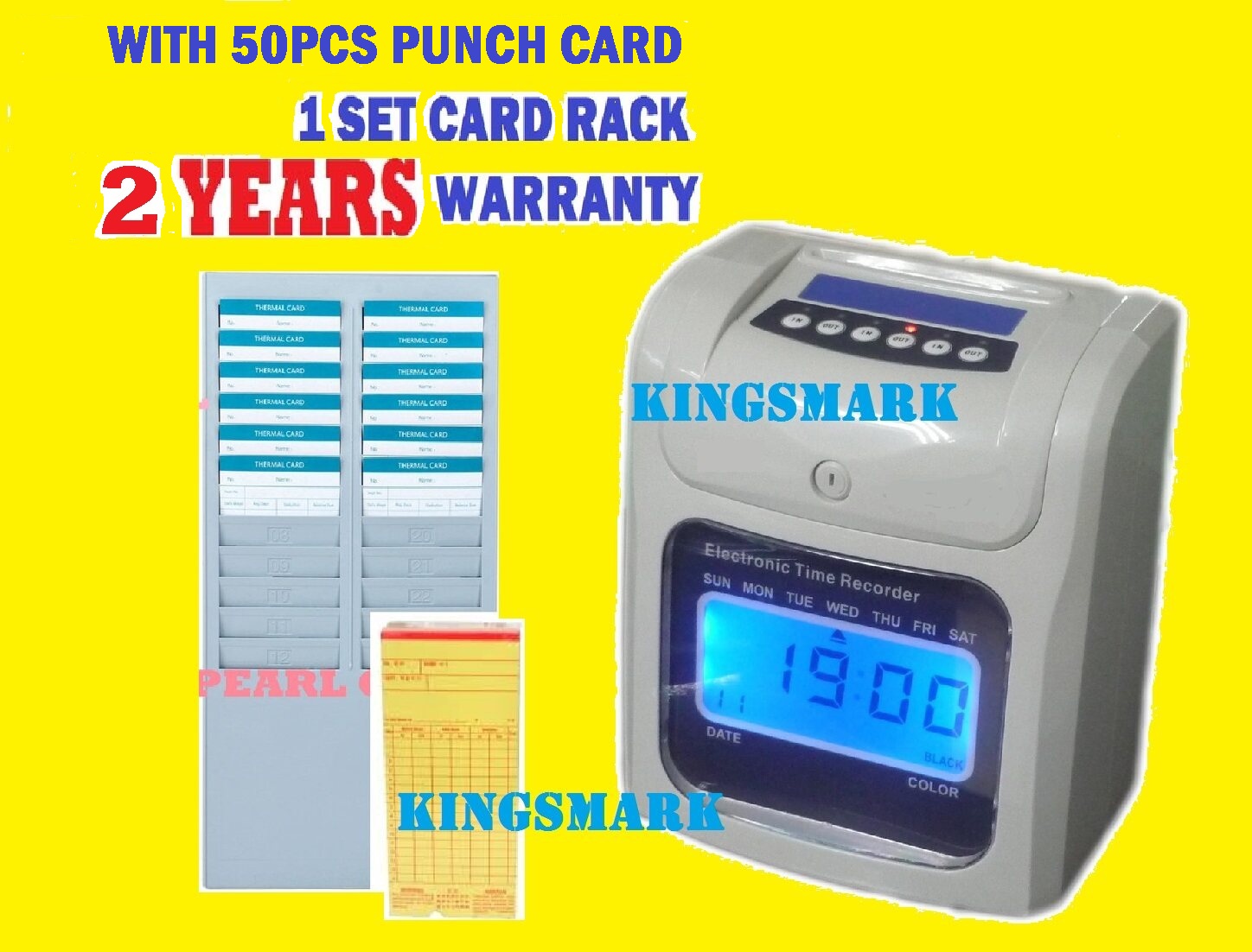 TIME RECORDER PUNCH CARD MACHINE Lazada