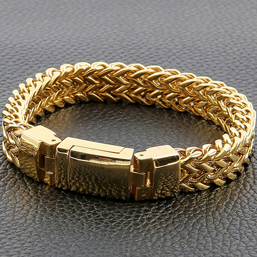 Luxury%20Never%20Fade%20golden%20Color%20Bracelet%20Steel%20Chain%20Man%20Bracelets%20Magnet%20Clasp%20Boys%20Biker%20Jewellery%20Accessories%20-%20Image%202
