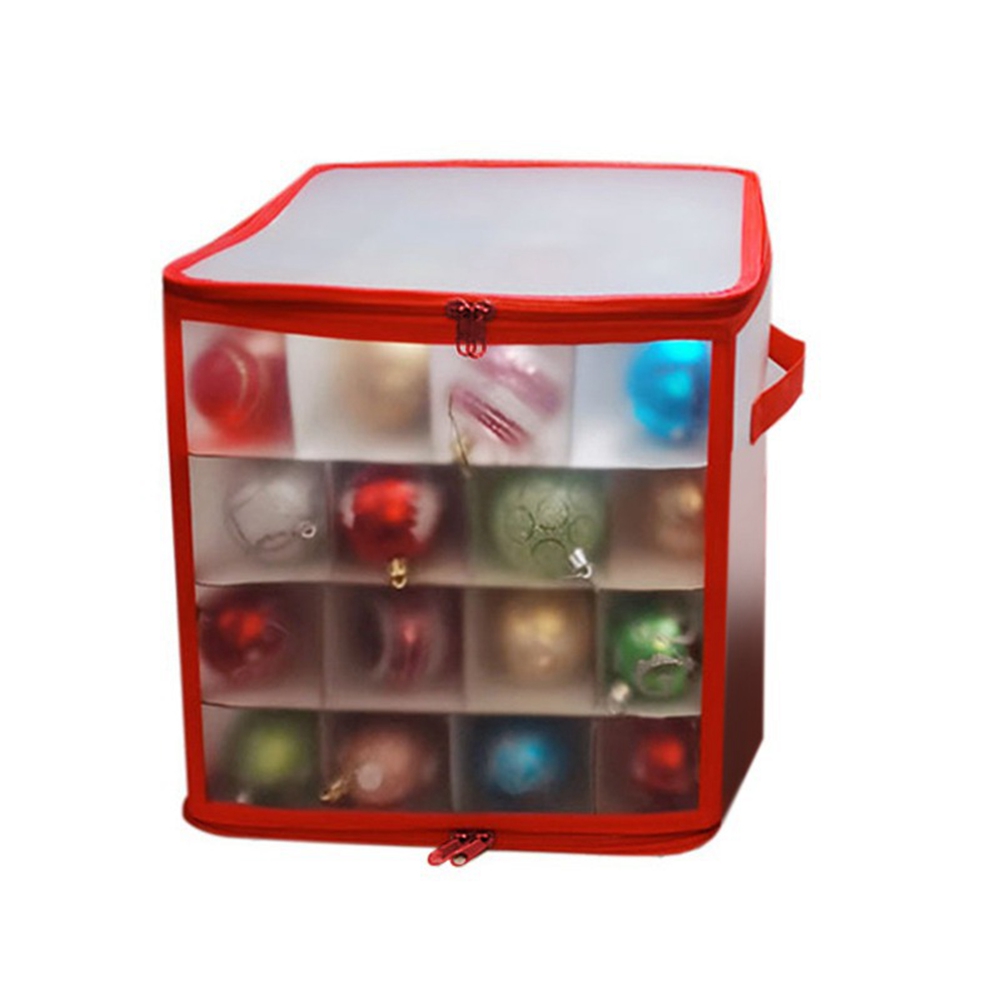 Baubles Storage Box Christmas Balls Storage Xmas Tree Decorations Organizer Bauble Storage Divider Toys Storage Box Easy to Use.