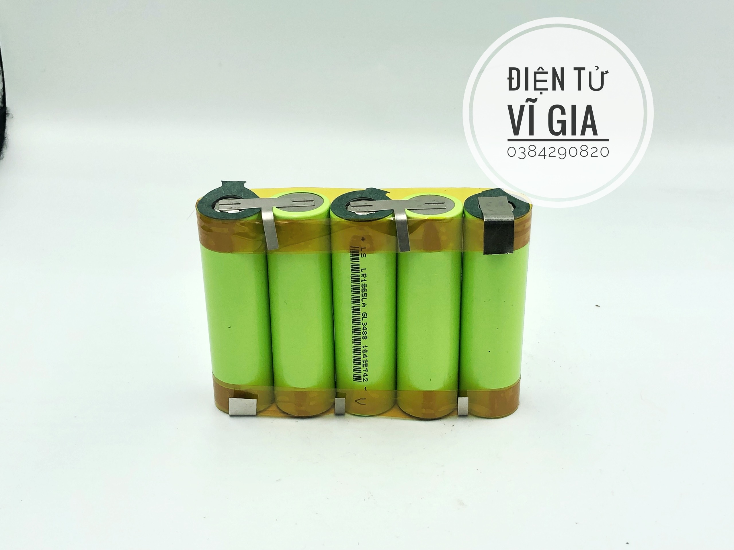 Khối pin 5S 1P Pin 18650 điện áp 18V - 21V