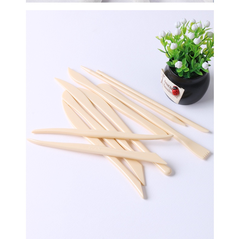 Bộ Dụng Cụ Làm Đất Sét Đất Nặn Giorgione (10 món)