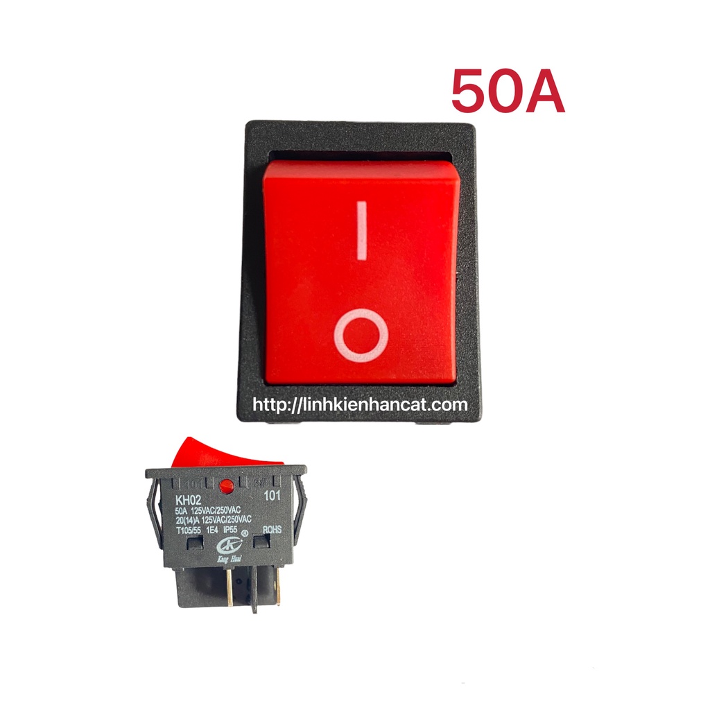 Công tắc nguồn 50a 4 chân
