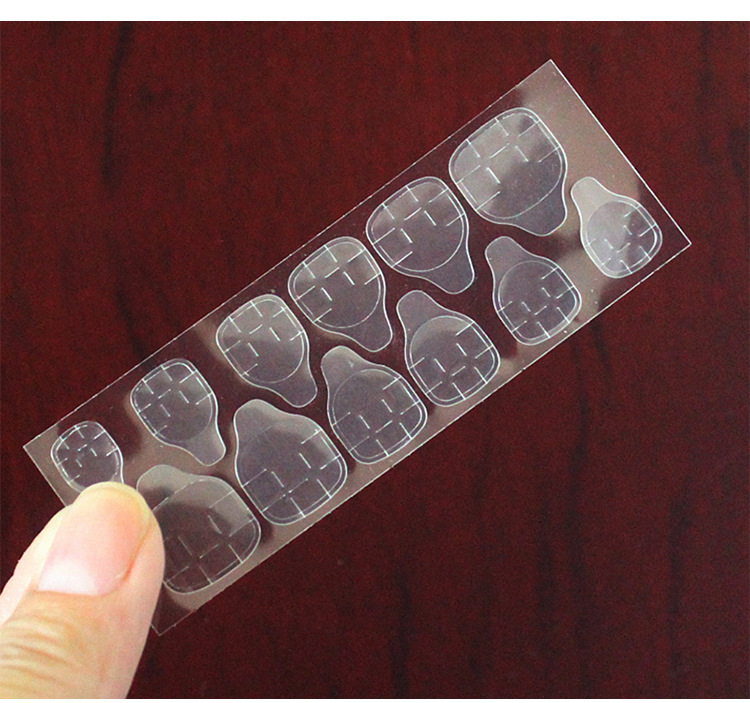 Miếng Keo Dán Móng Silicon 24 Dán Siêu Chắc Chống Thấm Nước