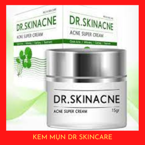 Kem sạch mụn dr skinacne