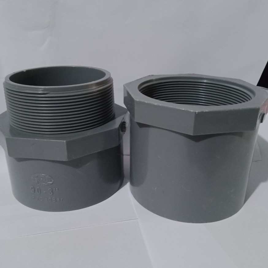 Ren trong ,ren ngoài pvc phi 60,75,90