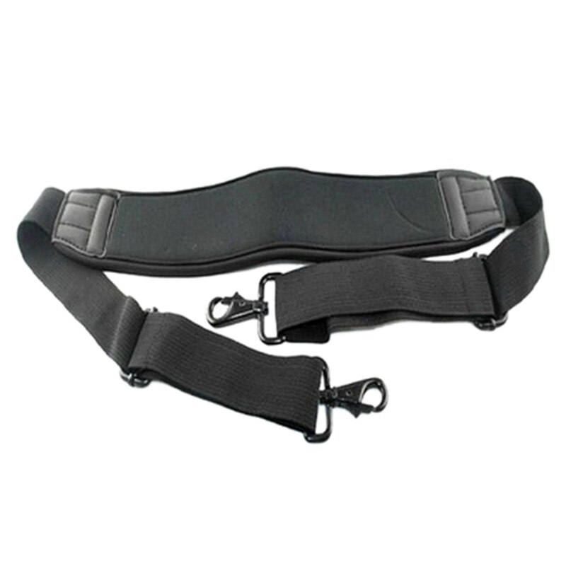 Black Adjustable Shoulder Bag Strap with Double Hooks for Laptop ComputYR