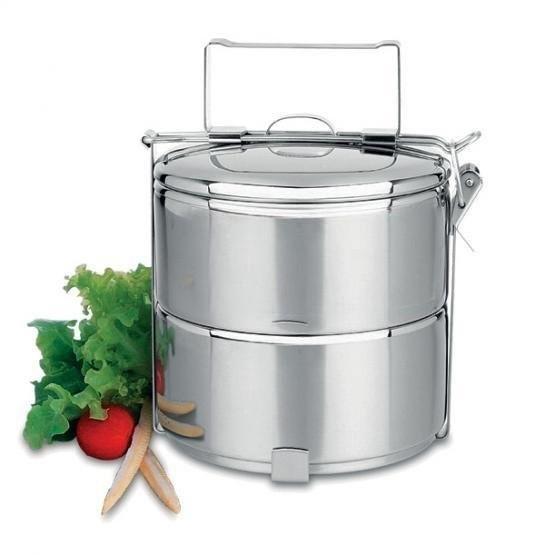 Hộp đựng cơm 2 ngăn inox cao cấp