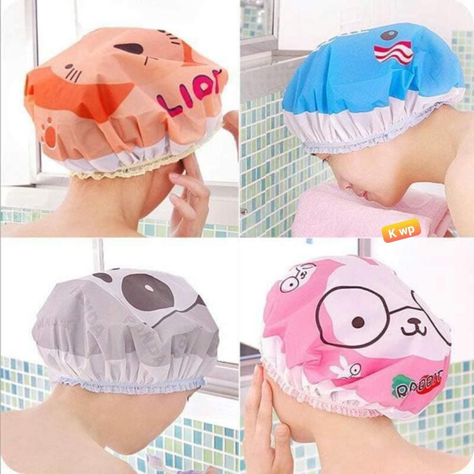 Mũ ủ tóc hình thú - Mũ ủ dưỡng tóc cute Viebeauté