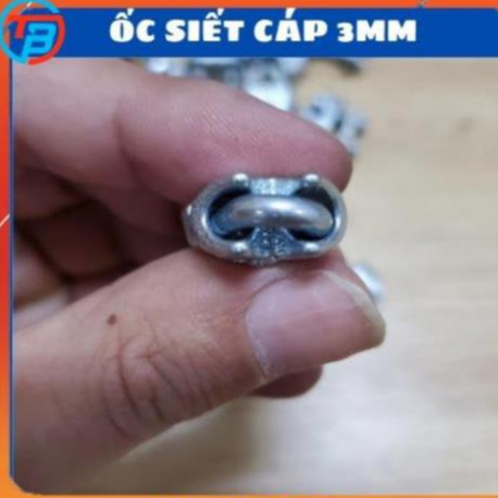 [Khóa cáp] Ốc Siết Cáp 3ly Cóc Kẹp Cáp - Kim khí capthepsaigon