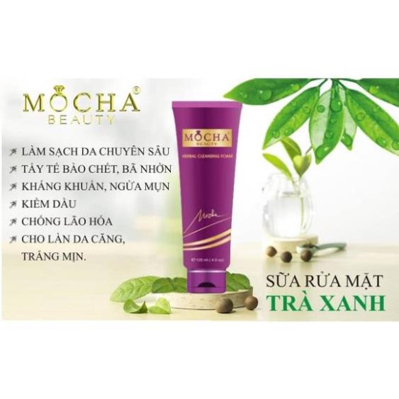 Sửa rửa mặt trà xanh mocha
