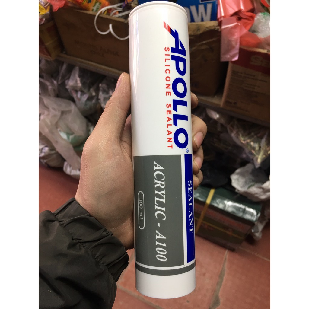 Keo sillicon Apollo A100 (màu trắng đục)