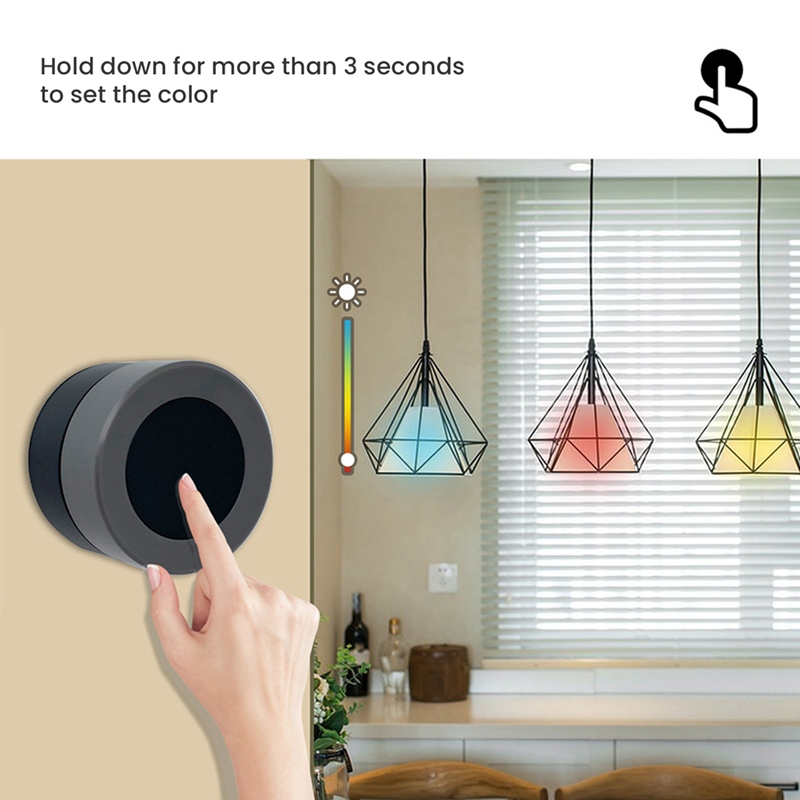 Tuya ZigBee Smart Knob Switch Wireless Scene Switch Button Controller Battery Powered Automation Scenario Smart Life App