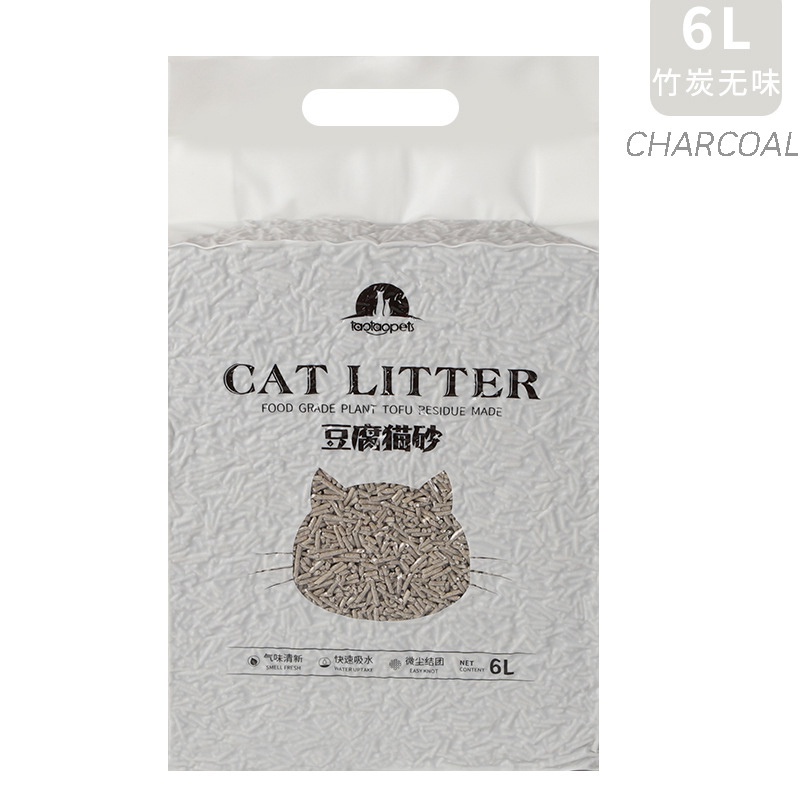 Tao Tao Pets 6L Fast Clumping Cat Litter Tofu Cat Litter Sand Pasir Kucing Wangi Tofu Litter Cat