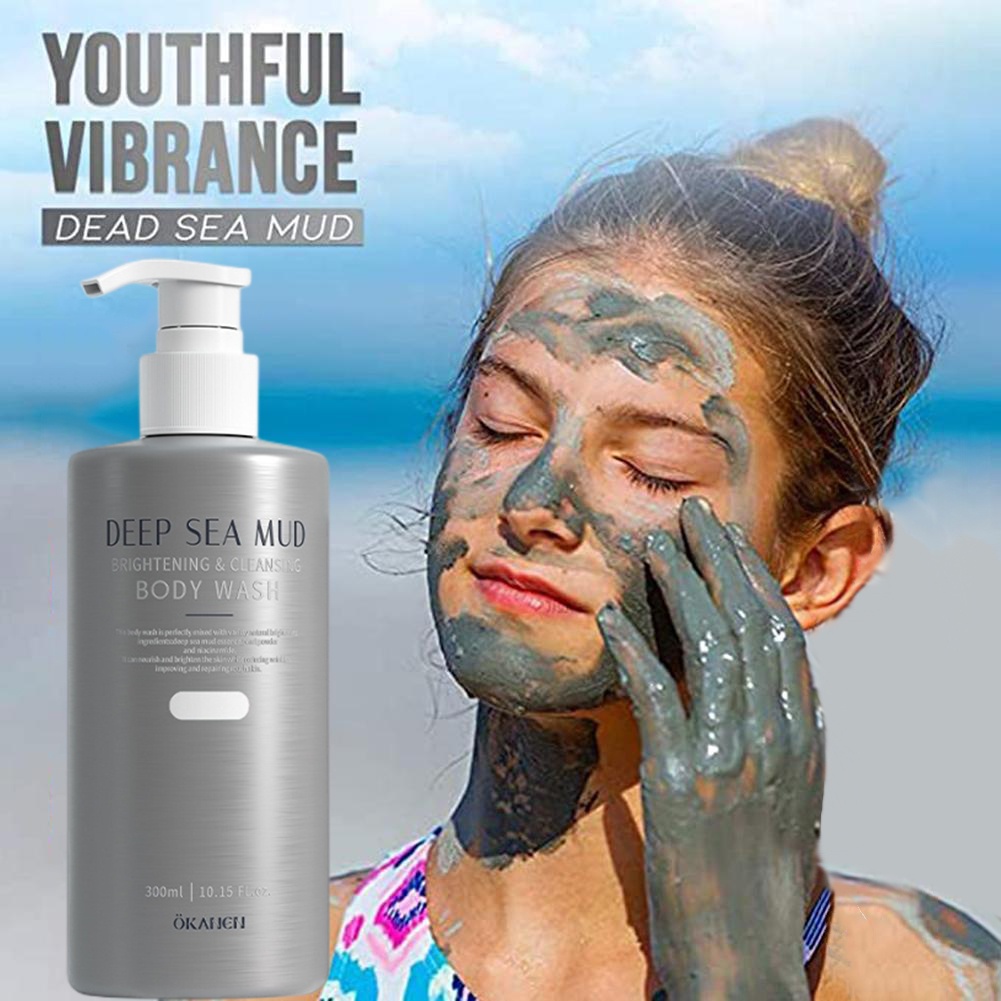 100 Original sea mud Deep Sea Mud Brightening and Clear Shower gel