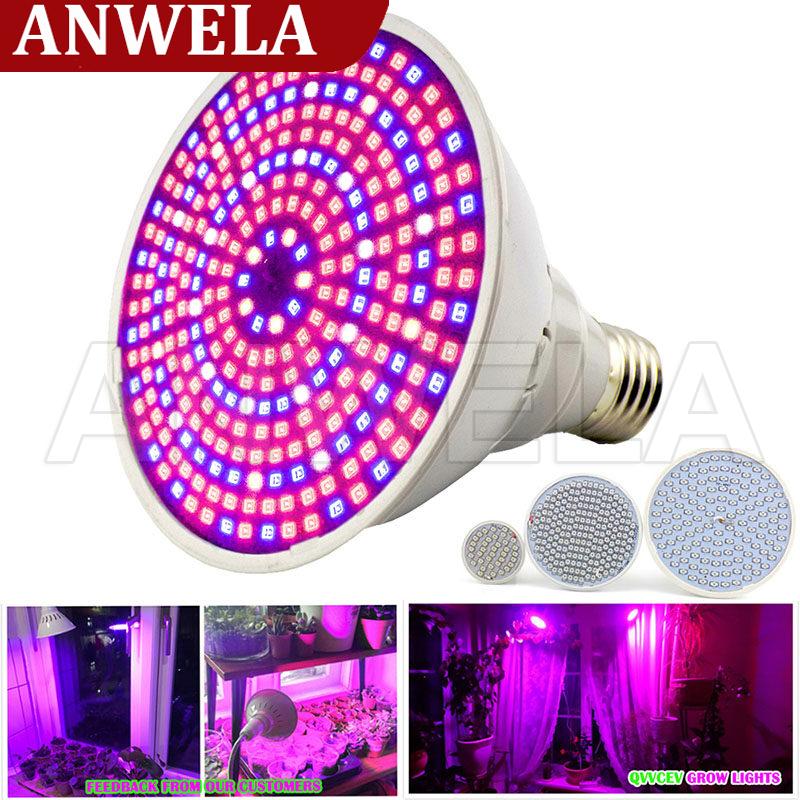 200 290 Full spectrum Led Plant Grow Light Bulbs E27 Lamp for hydroponics Room  Flower greenhouse Vegetable growing Indoor