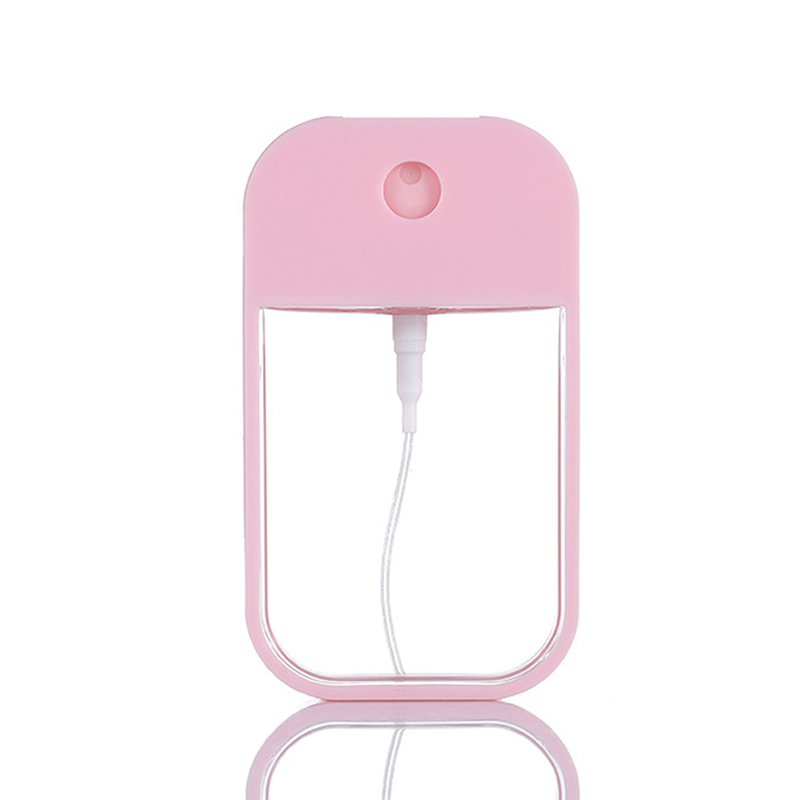 45ml Portable Mini Refillable Fragrance Hand Sanitizer Alcohol Bottle With Spray Fragrance Pump Empty Cosmetic Container Travel