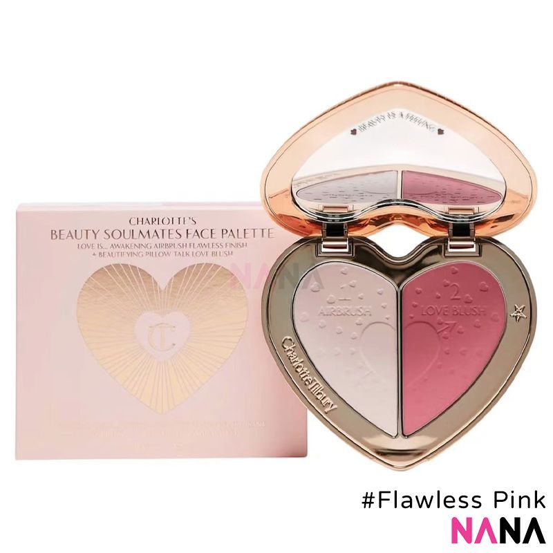 Charlotte Tilbury Pillow Talk Beauty Soulmates Palette #Flawless