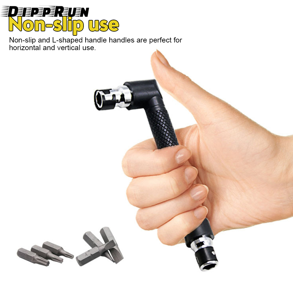 DIPPRUN Ratchet Set Mini Ratchet Set with Phillips Slotted and Adapter for Other Socket Sizes Used in Tight Spaces