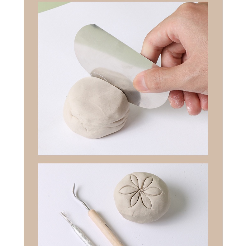 Bộ Dụng Cụ 8 Món Làm Đất Sét Đất nặn Giorgione