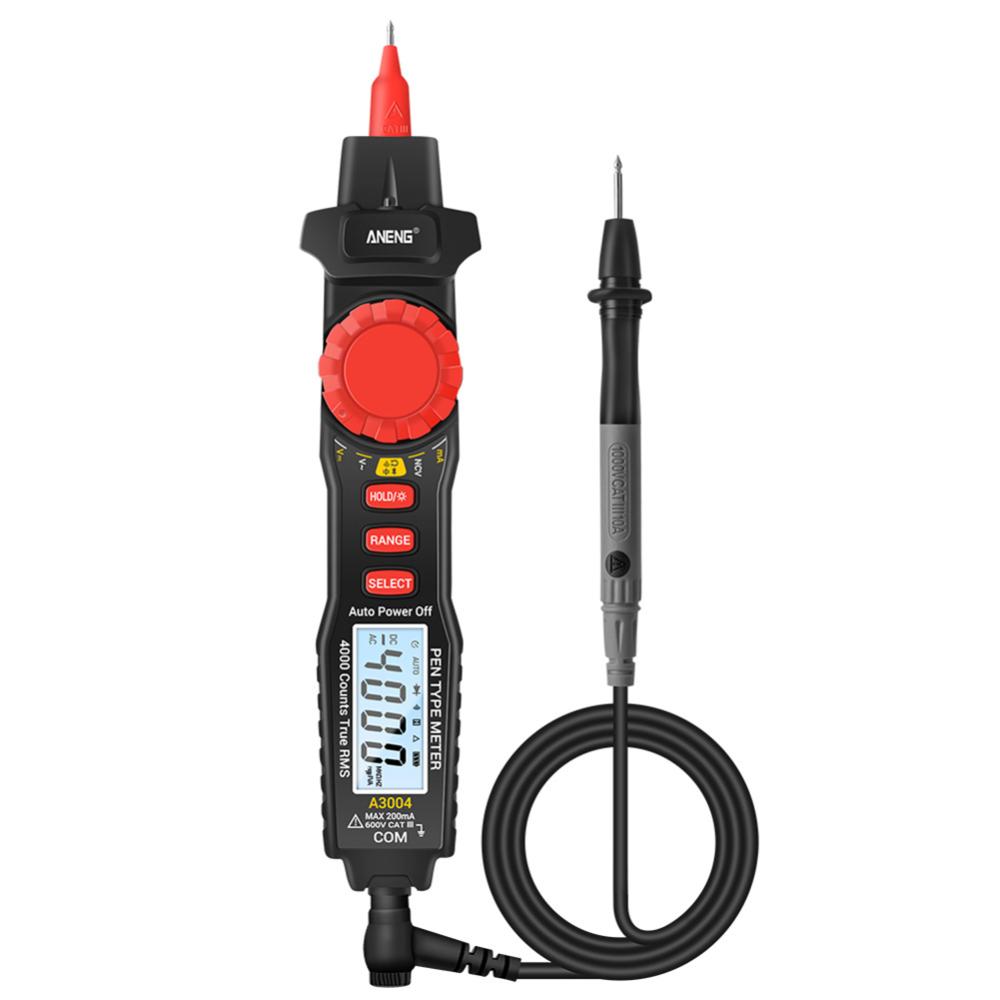 【ANENG】ANENG A3004 Pen Type Digital Multimeter LCD 4000 Counts Auto Range Tester