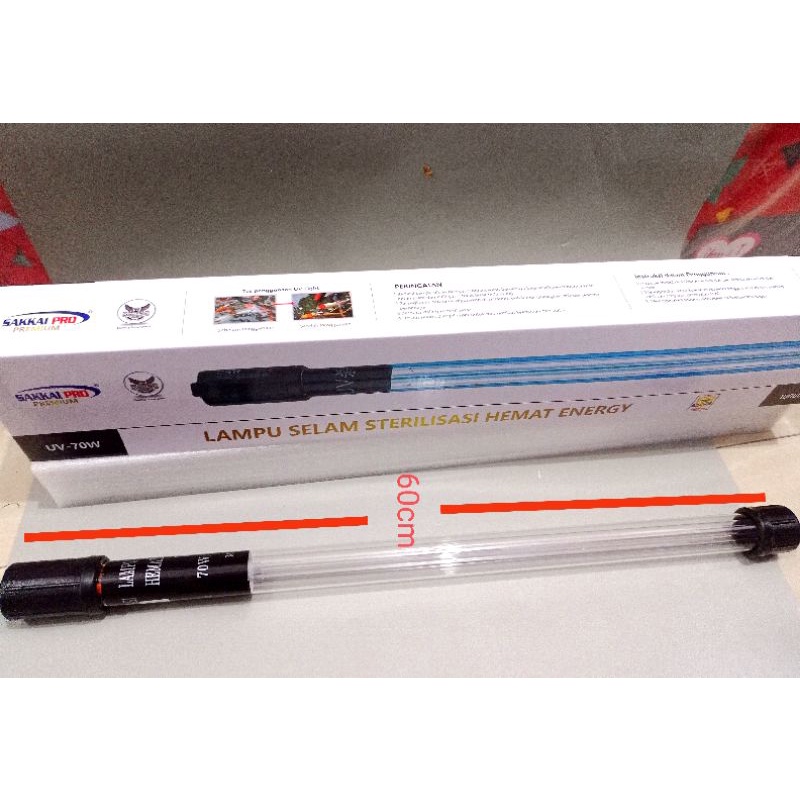 SAKKAI PRO UV 70WATT LAMPU UV ULTRAVIOLET ANTI LUMUT BAKTERI STERILISASI