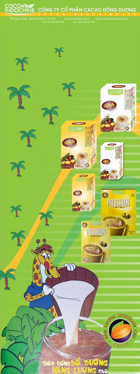 Cacao Passion  3 in 1 (15 gói x 16g)
