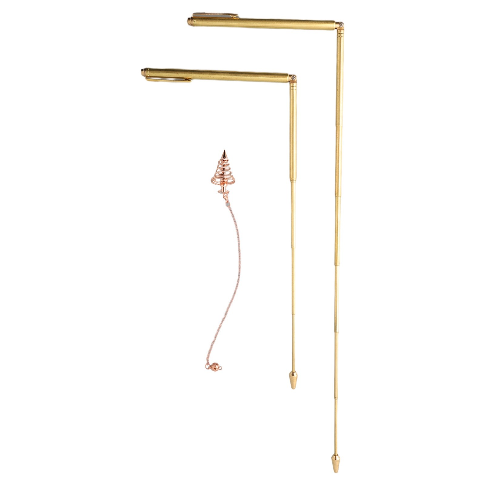 HS] 2X 99.9% Copper Detector Rod Metal Detector Rod For Water/Treasure/Finding Tools - View #9