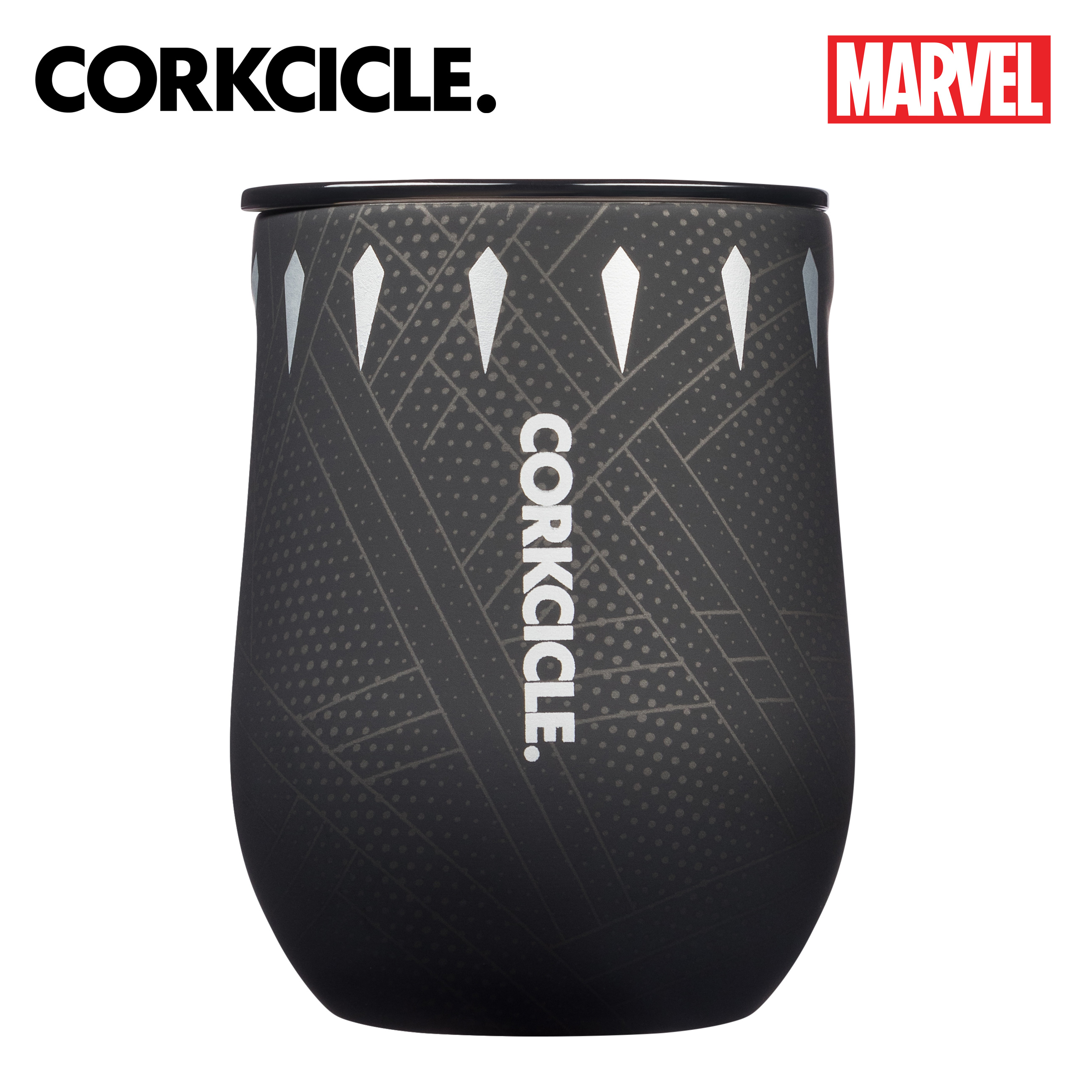 Corkcicle - Marble 12oz Stemless Cup