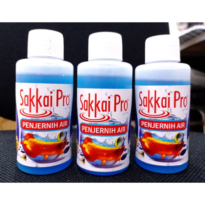 Obat ikan SAKKAI PRO PENJERNIH AIR 100ML Aquarium dan kolam