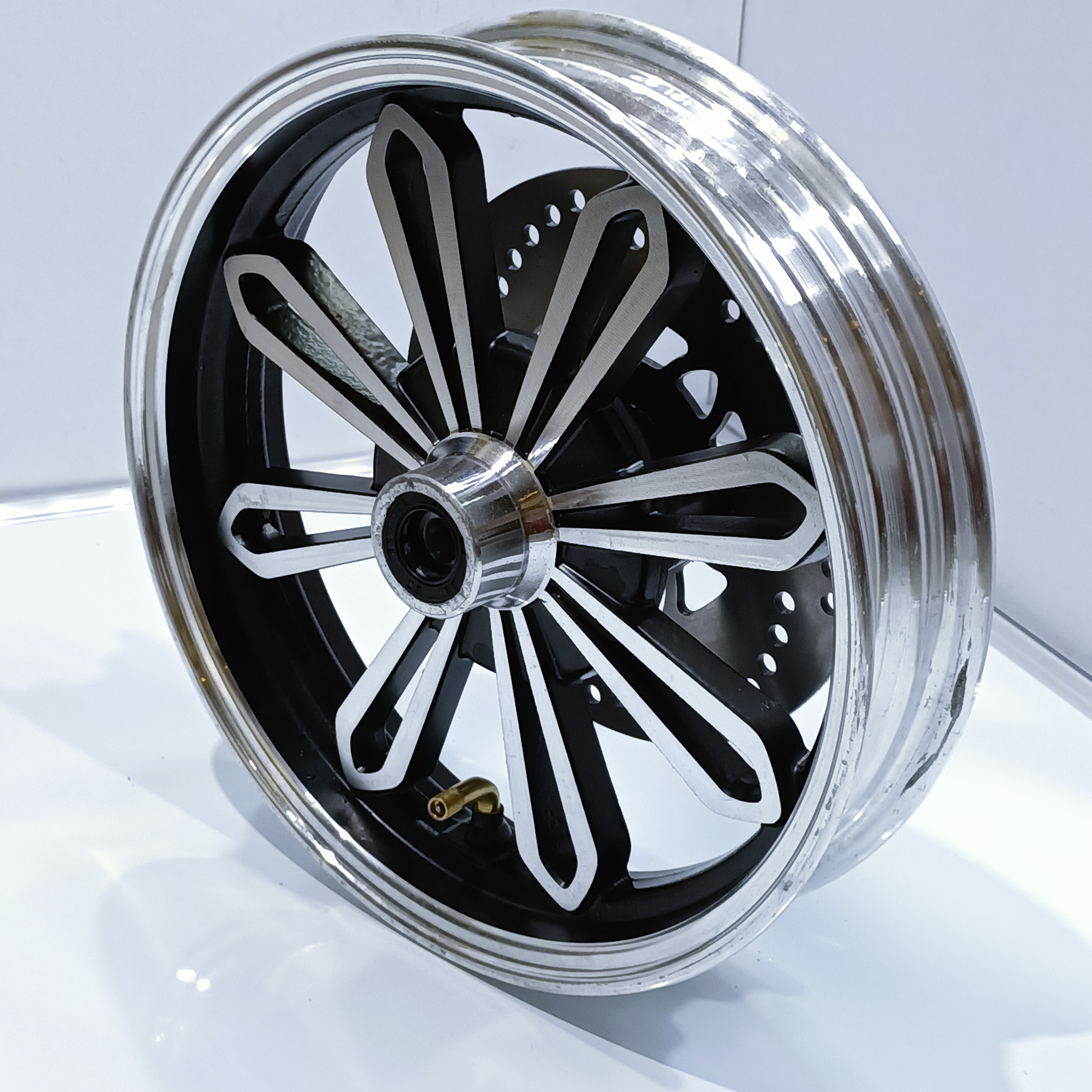 ebike front rim with rotor disc brake, standard size commonly use for big ebike, etrike any