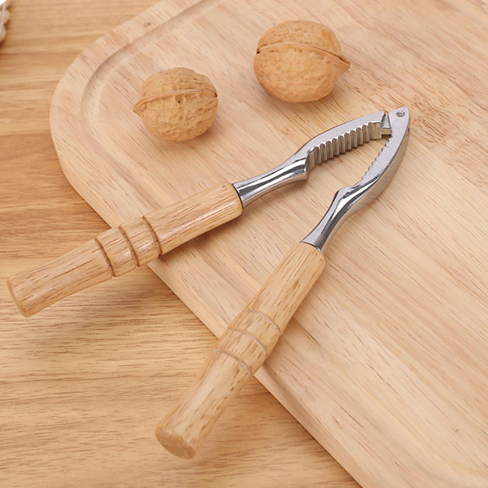 Fityle Kitchen Nutcracker Reusable Kitchen Accessories Seafood Sheller Nonslip Handle Chestnut Opener for Bar Shop Home Restaurant