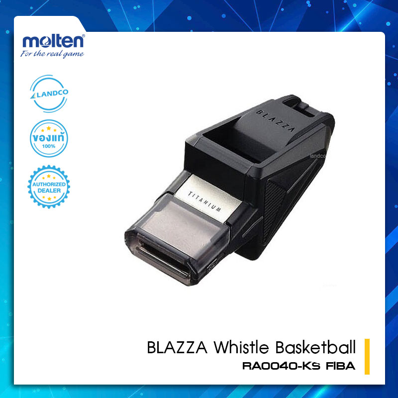 Sifflet Molten Blazza Officiel FIBA Et Cordon RA0040-K-E