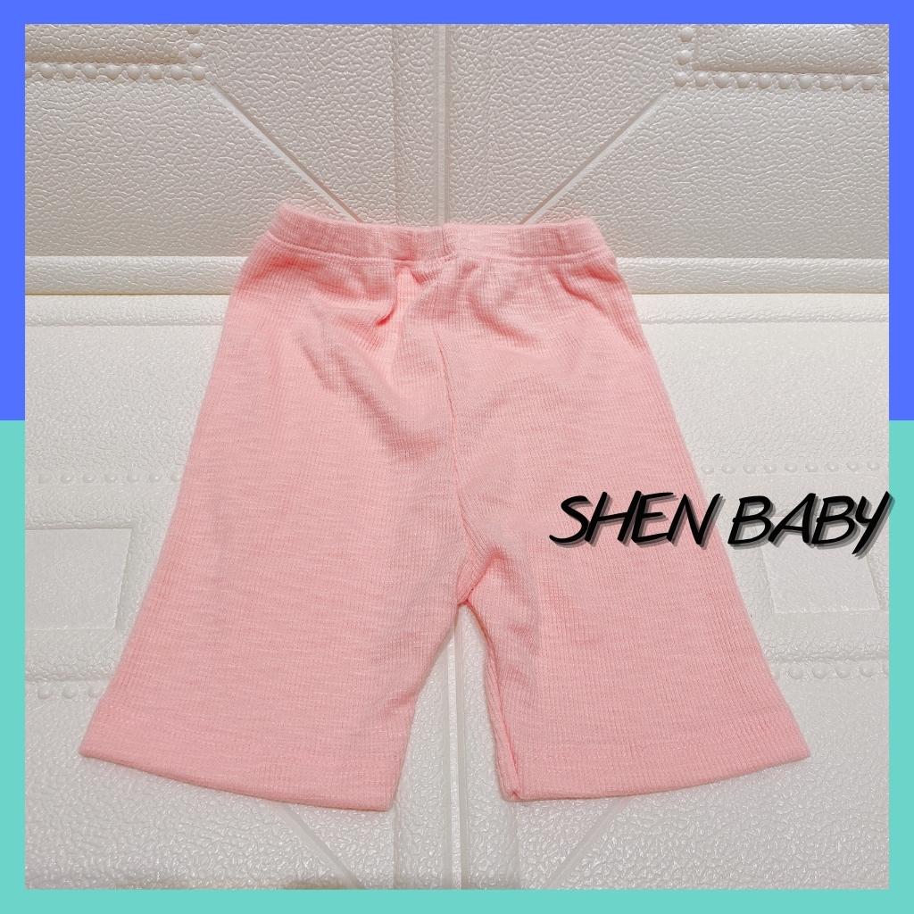 Quần legging đùi màu trơn đáng yêu cho bé gái Shen baby QA27