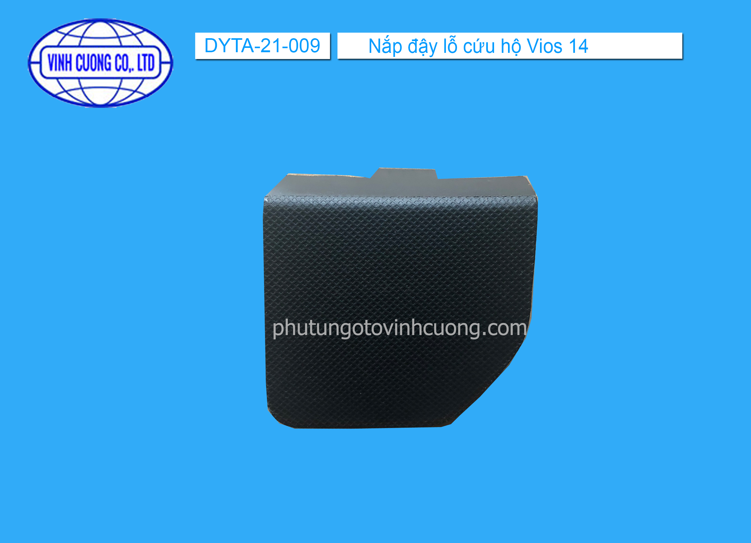 Nắp đậy lỗ kéo xe hay nắp đậy lỗ cứu hộ vios 2014-2018 mã oem 52721-0d050