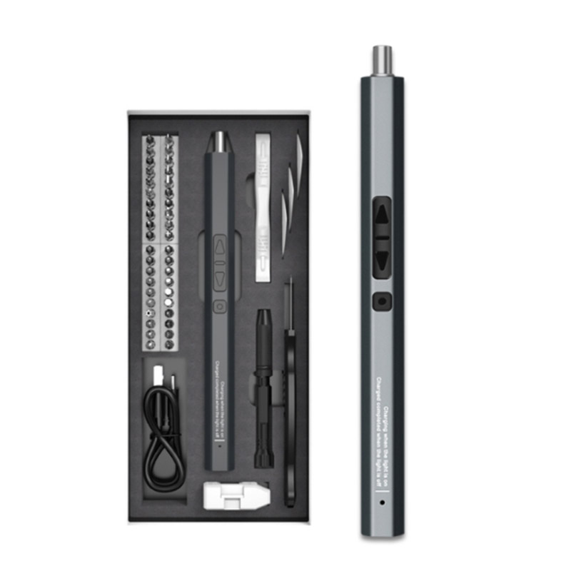 Mini Precision Electric Screwdriver Set Cordless High Torque Full Set of Electric Electric Batch Tools