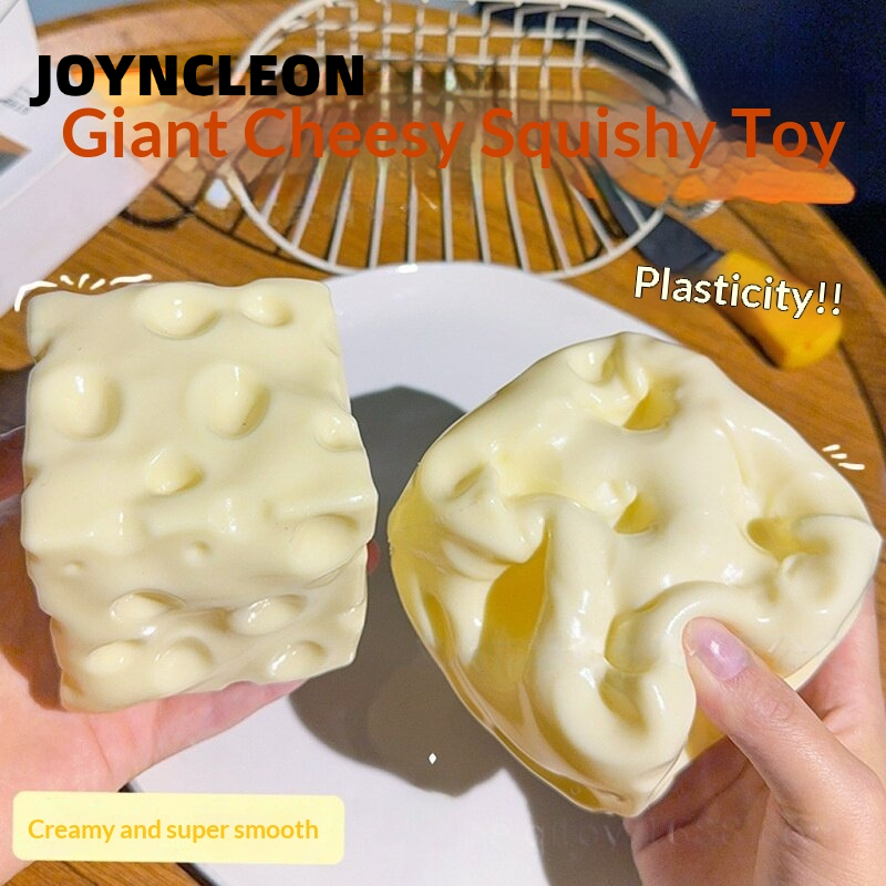 JOYNCLEON Đồ chơi Squishy bơ thực tế để Relief căng thẳng và vui chơi, chất liệu PU mềm với thiết kế đích thực