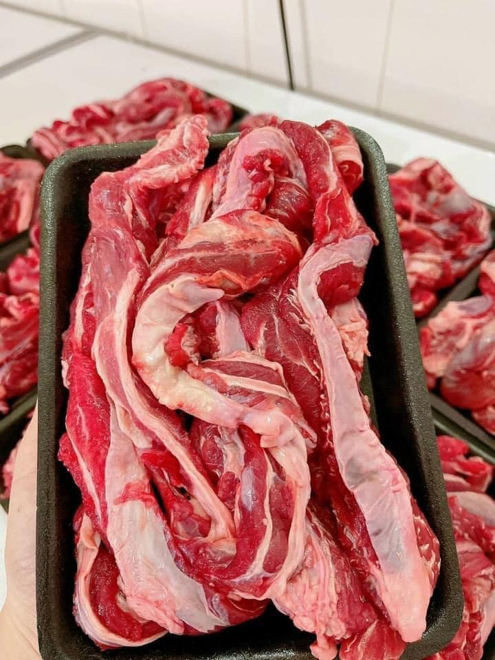 Dẻ Sườn Bò Rút Xương Ngon - 1Kg (Hỏa Tốc 2H HCM)