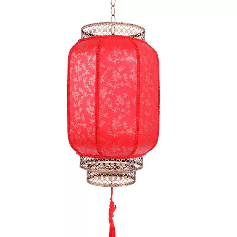 red lantern pendant light