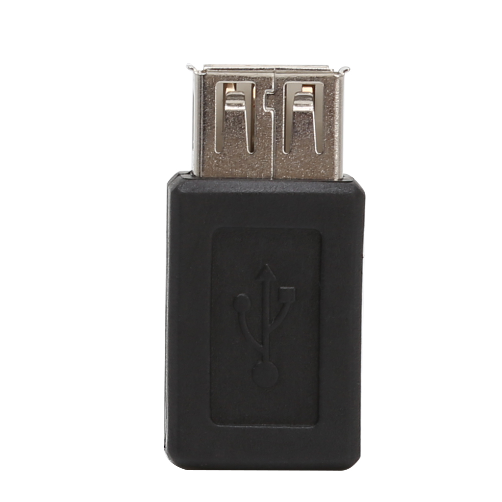 2 cái/bộ USB 2.0 Loại Một Nữ sang Micro USB Loại B 5pin Bộ chuyển đổi cái Adapter