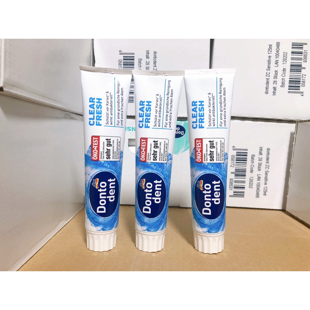 Kem Đánh Răng Don.todent 125ml –Nội Địa Đức