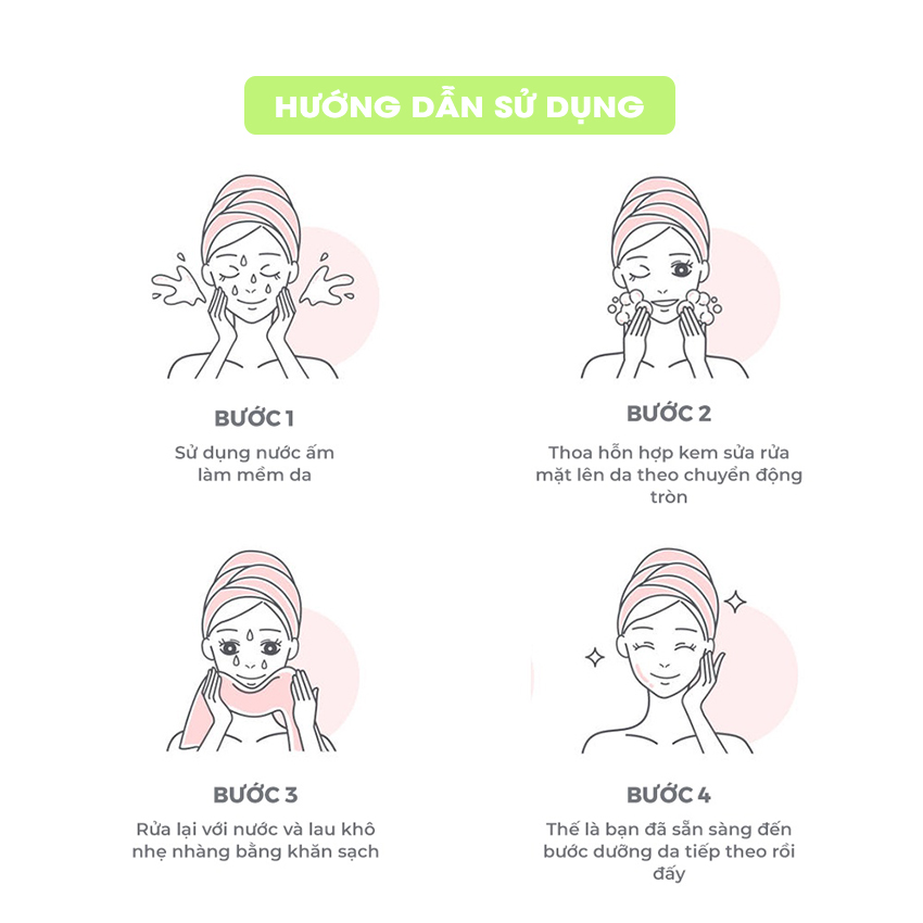 Sữa rửa mặt trà xanh Acosmetics 120ml