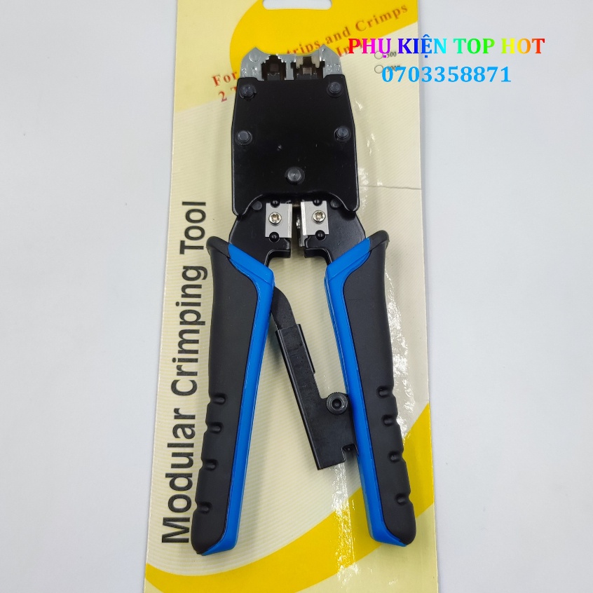 Kìm bấm cáp mạng ht-500r bấm rj45 6p 8p chất liệu thép cao cấp